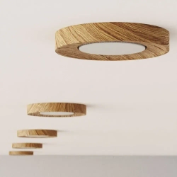 Встраиваемый спот LUMENTO Светильник потолочный / Точечный встраиваемый деревянный