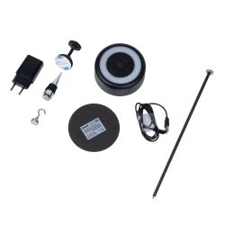 ULM-D950 3W-3000-6500K-DIM IP54 BLACK Светильник настольный светодиодный беспроводной. Встроенный аккумулятор 2200mAh. Диммер. Черный. TM Uniel