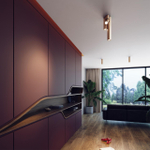 3895/1C ODL Светильник GU10 50Вт 220В IP20 HIGHTECH