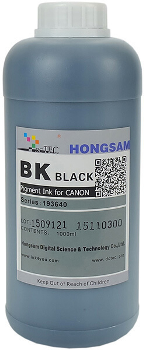 йцукЧернила DCTec iPF6400/iPF8400 Photo Black (BK) 1000 мл пигмент (серия 193640 / 193540)
