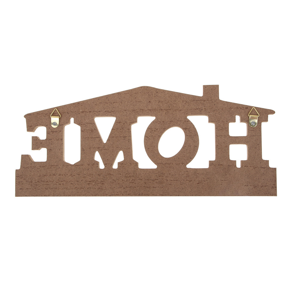 Ключница открытого типа HOME на 4 крючка, 29,5x12,5 см, МДФ