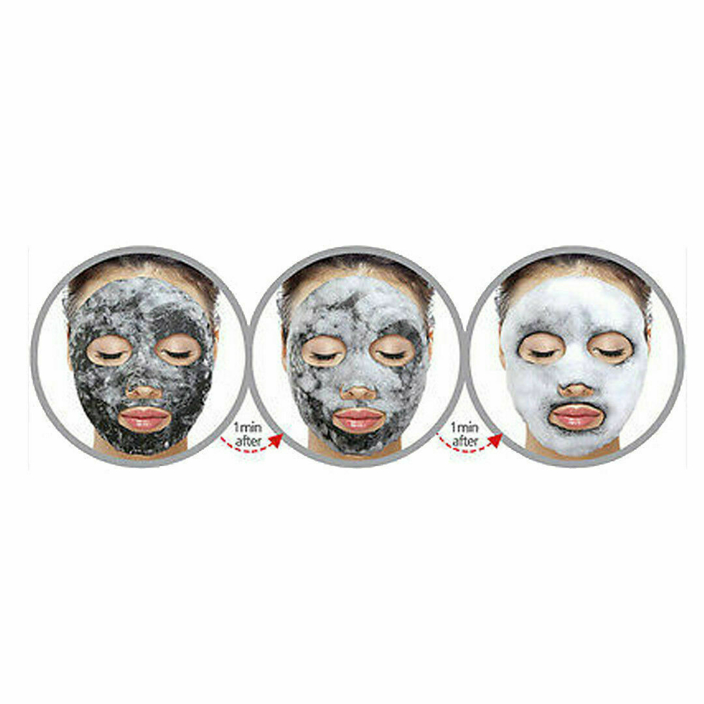 Purederm Deep Purifying Black O2 Bubble Mask кислородная маска для лица