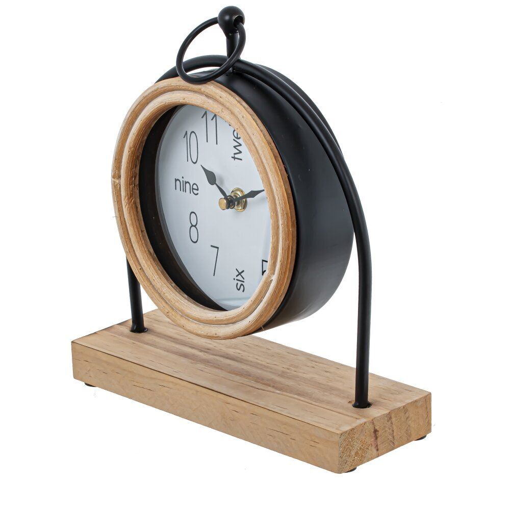 GAEM Часы настольные декоративные, L22 W7,5 H23,5 см, (1xАА не прилаг.)