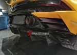 Карбоновый диффузор заднего бампера для Lamborghini Huracan Evo RWD Ламборгини Хуракан