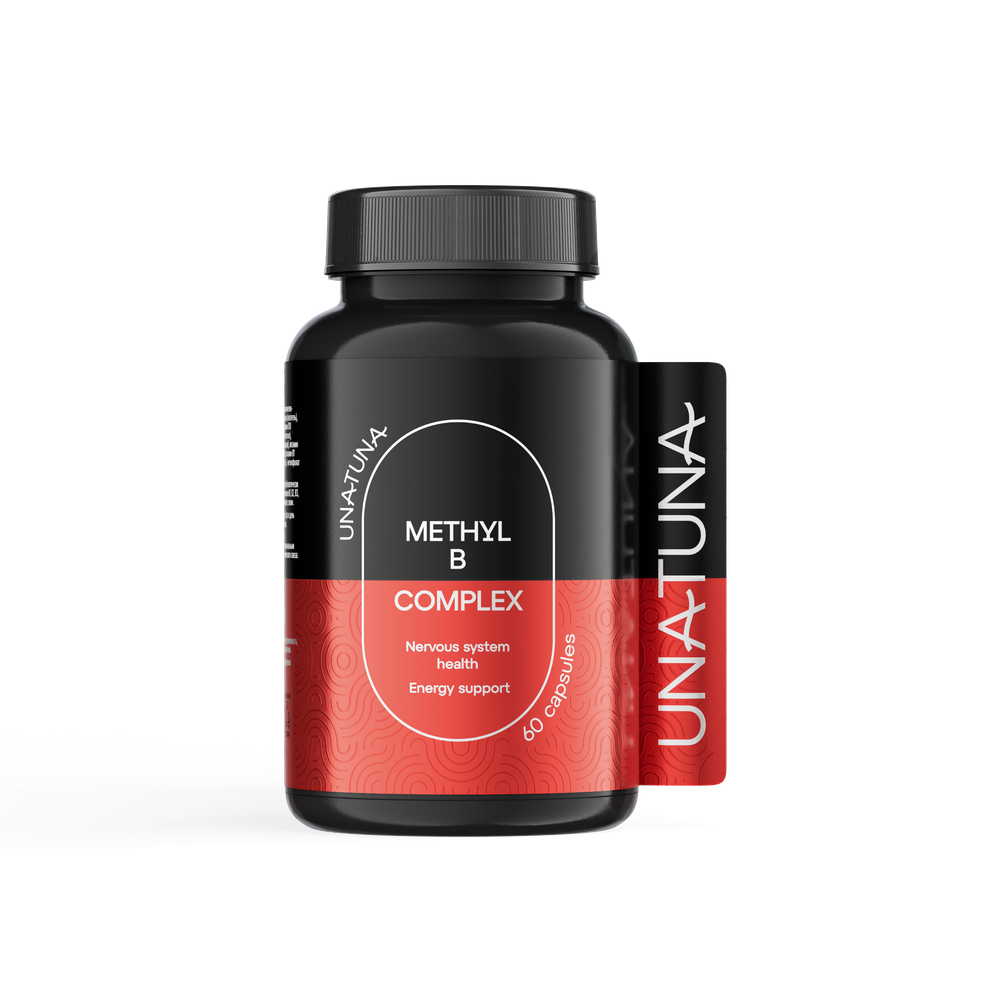 UNATUNA Methyl B Complex,  60 капсул