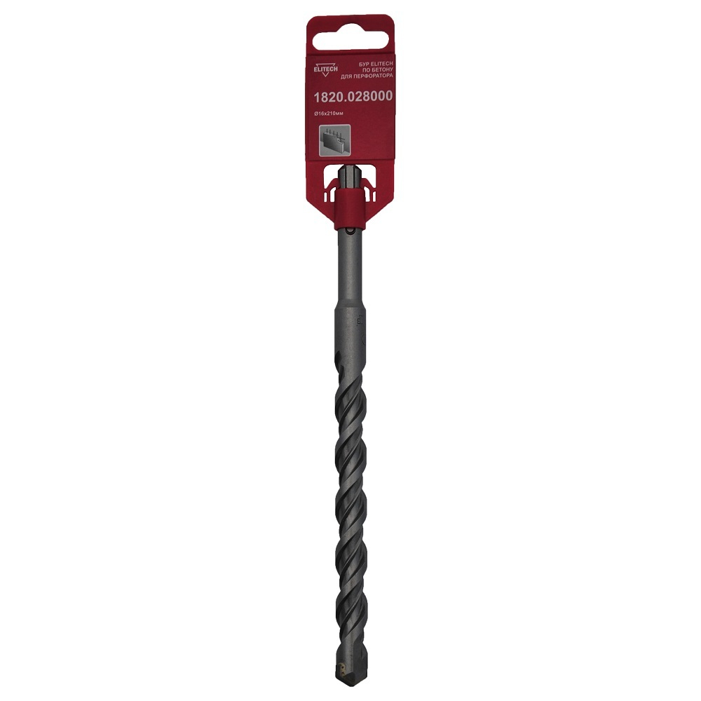 Бур ELITECH  SDS +  16*210