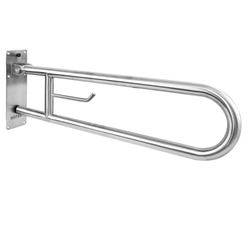 Поручень полукруглый Nofer для людей с ограниченными возможностями 15051.80.В глянцевая нержавеющая сталь купить