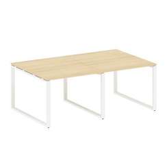 Метал Систем Переговорный стол (2 столешницы) на О-образном м/к БО.ПРГ-2.1