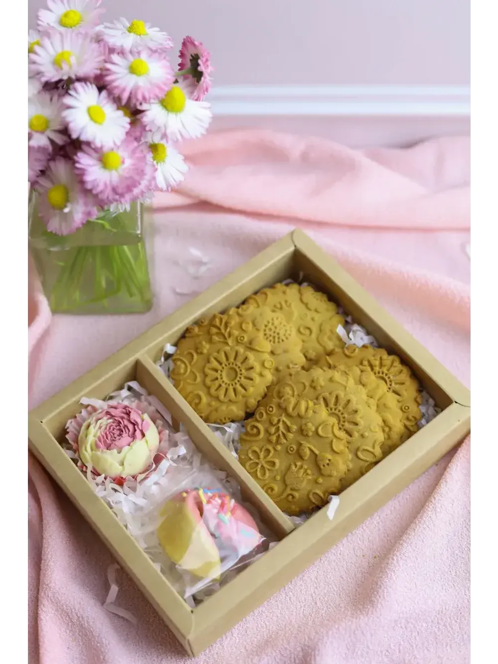 Подарочный набор "Цветочный", 7 шт.