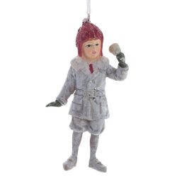 GAEM Изделие декоративное подвесное "Девочка/Мальчик", L6 W4 H11,5 см, 6в.