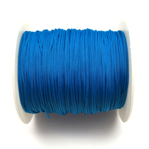 Шнур нейлоновый синий 1 мм (катушка ок.80 метров)