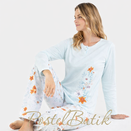 Пижама женская Massana K72 TURQUOIS (P221238)