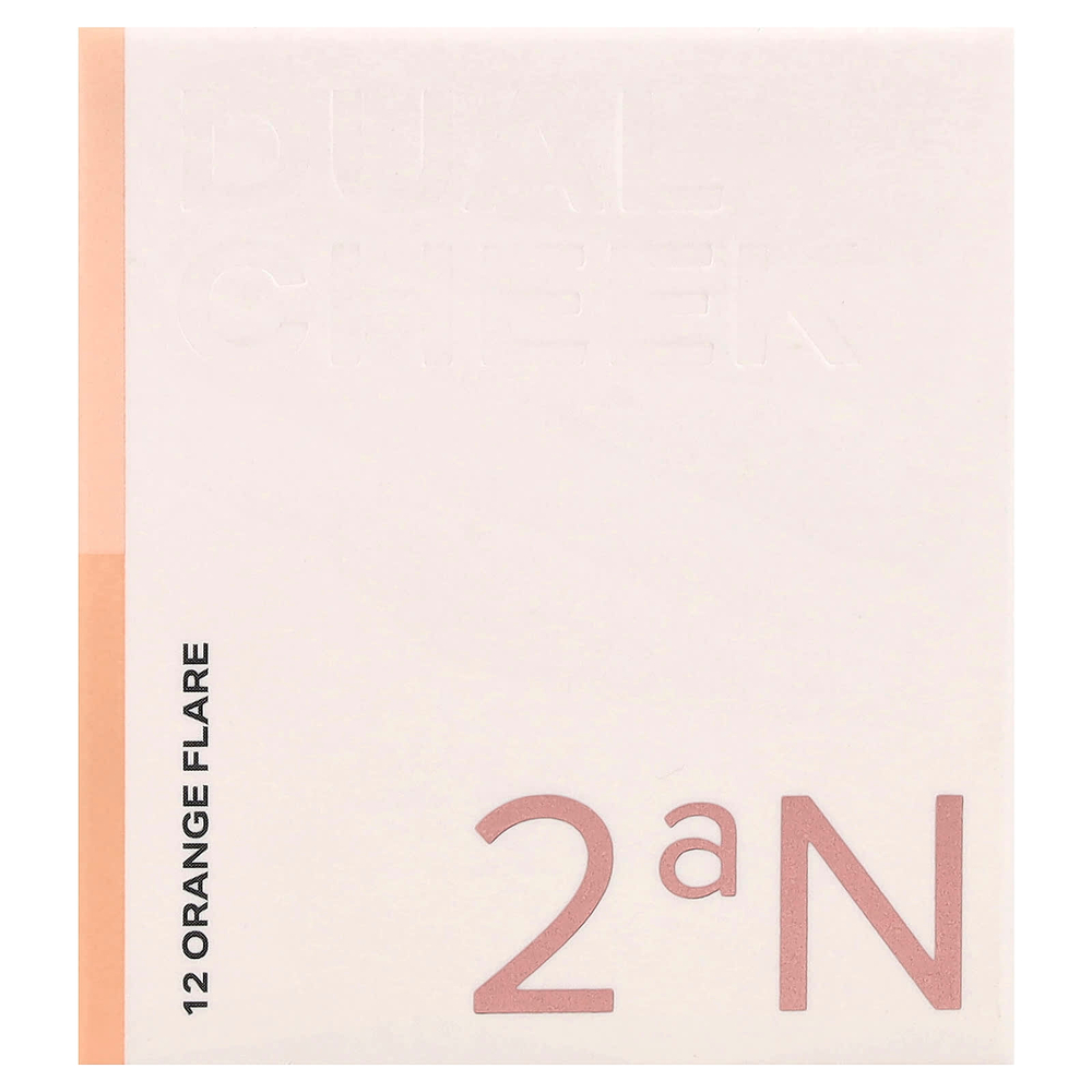 2aN, Dual Cheek, 12 апельсиновых хлопьев, 7,4 г