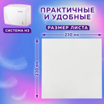 Полотенца бумажные 200 штук, LAIMA (H3) PREMIUM, 2-слойные, белые, КОМПЛЕКТ 15 пачек, 23×23, V-сложение.