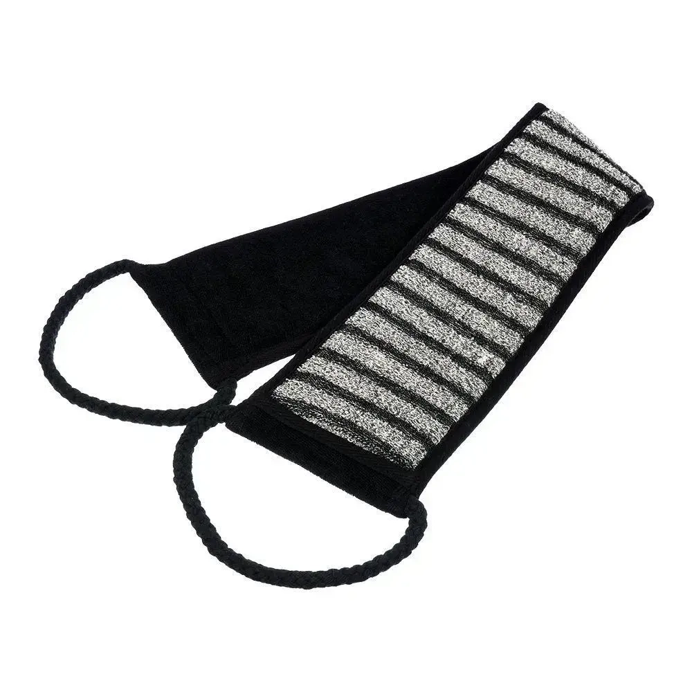 Мочалка Мужская лента, 10см (10х74см с ручками), hard, для бани и сауны, Банные штучки