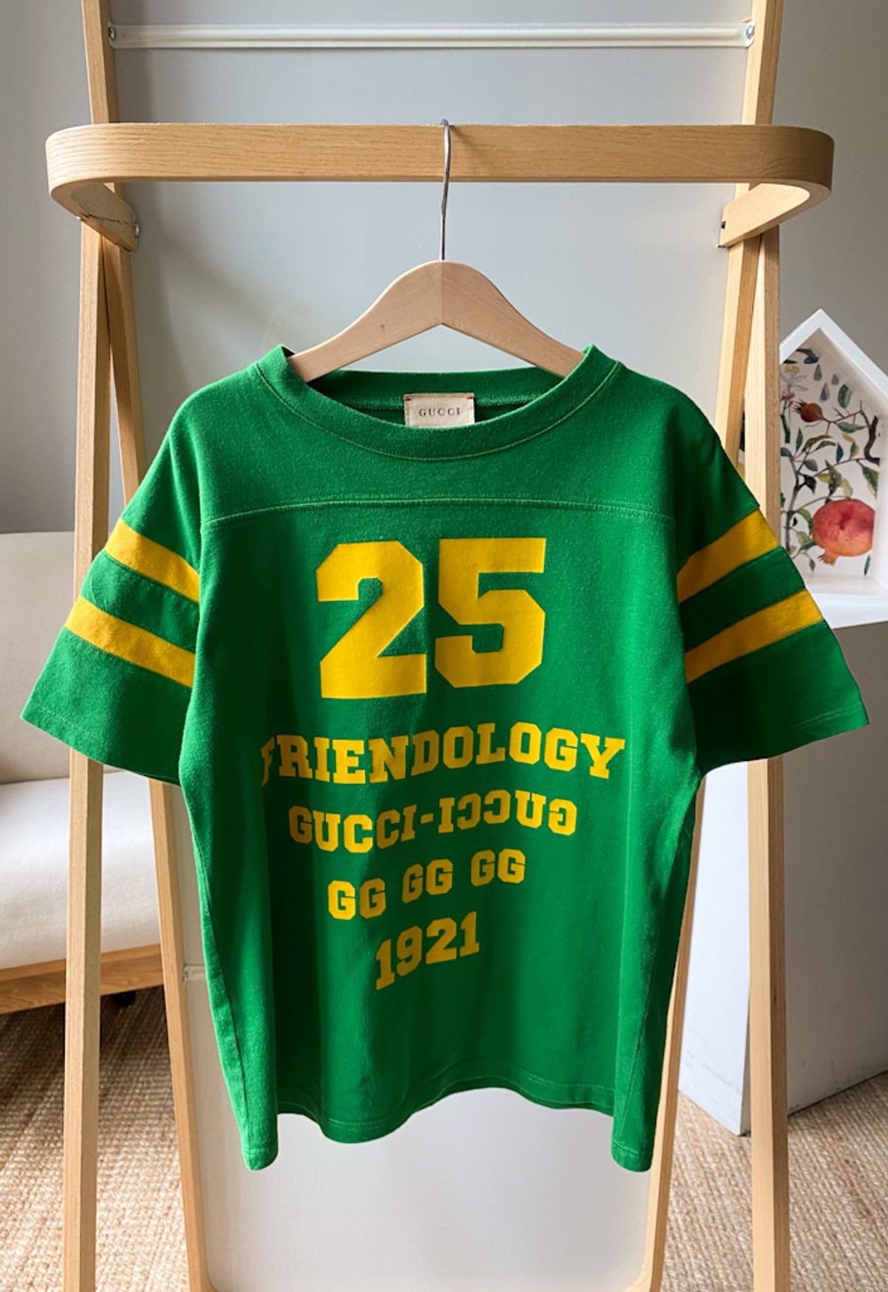 Хлопковая футболка Gucci, 128