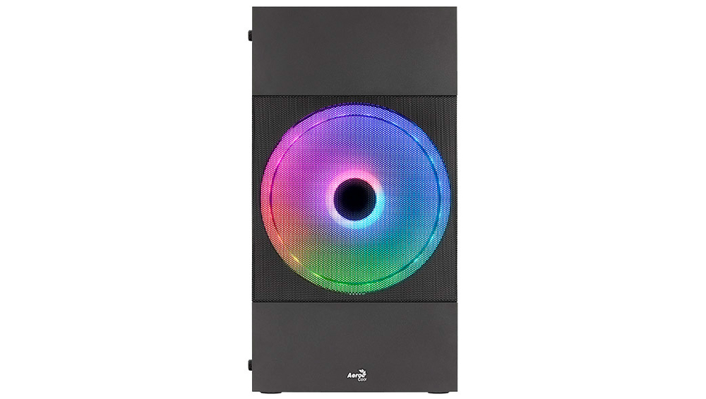 Корпус AeroCool Atomic Lite-G-BK-V2 Black Mini Tower (4710562758603) без БП