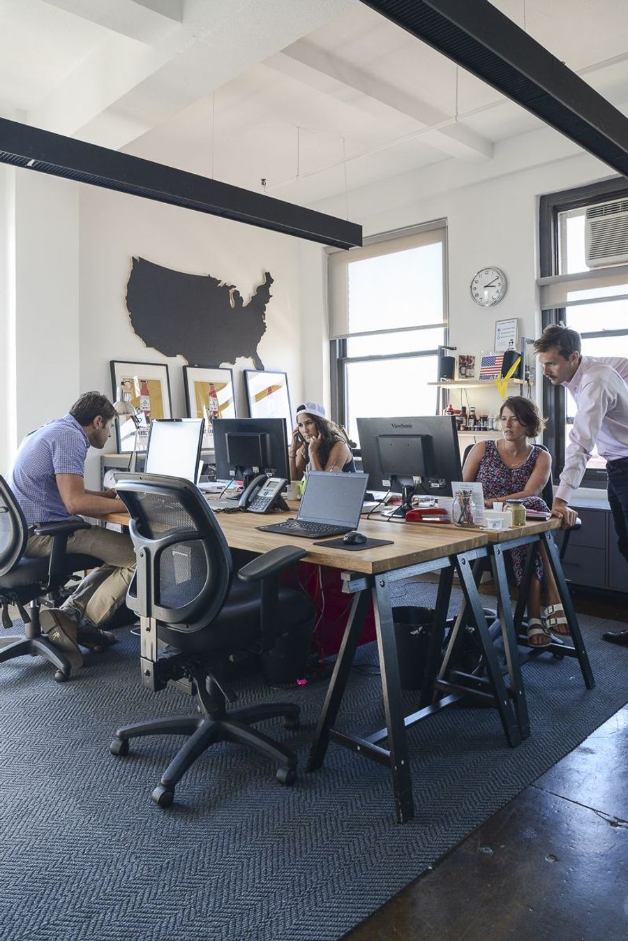 Офис стартапа: бюджетно, функционально, вдохновляюще