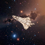 Деревянный конструктор Космический корабль Шаттл (EWA)