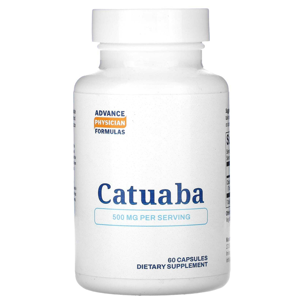 Advance Physician Formulas, катуаба, 500 мг, 60 капсул