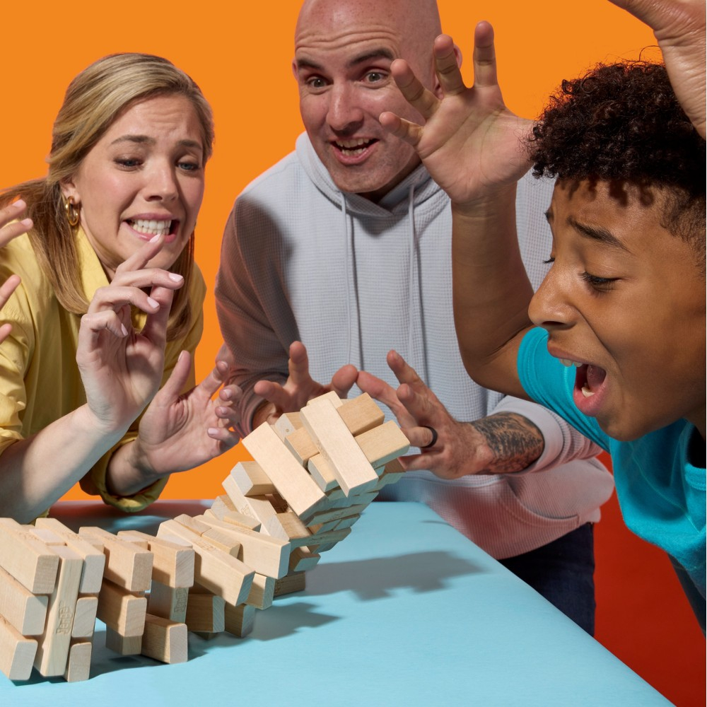 Игра на ловкость Hasbro G1499 Дженга Jenga башня G1499 — фото 12