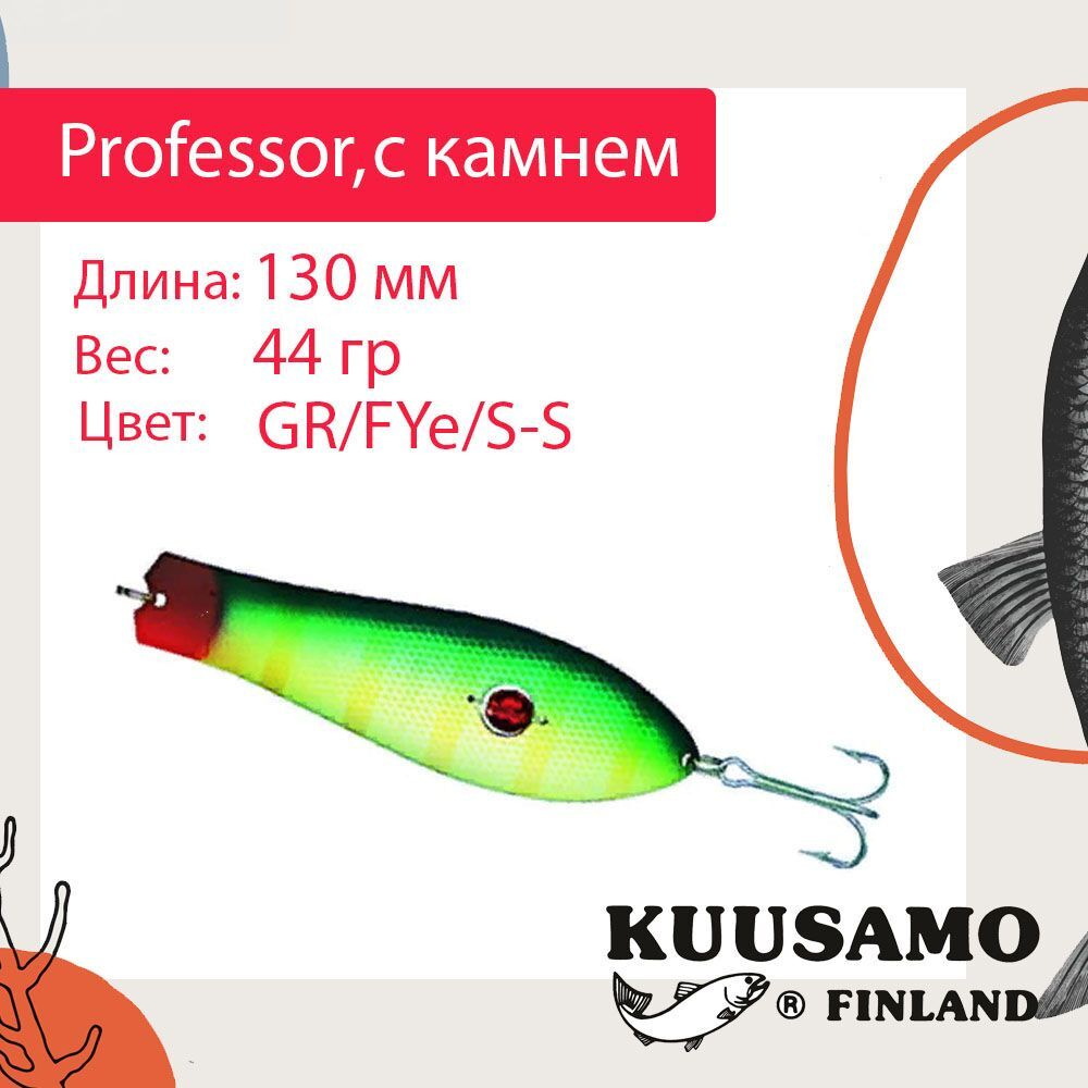 Блесна для рыбалки Kuusamo Professor