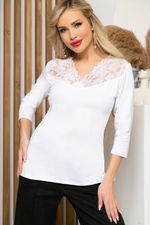 Лонгслив "Мечта кокетки" (вайт) Б4661 LT Collection (Акция)