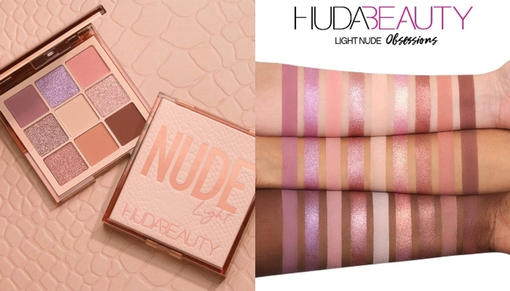 Huda Beauty Nude Light Obsessions palette