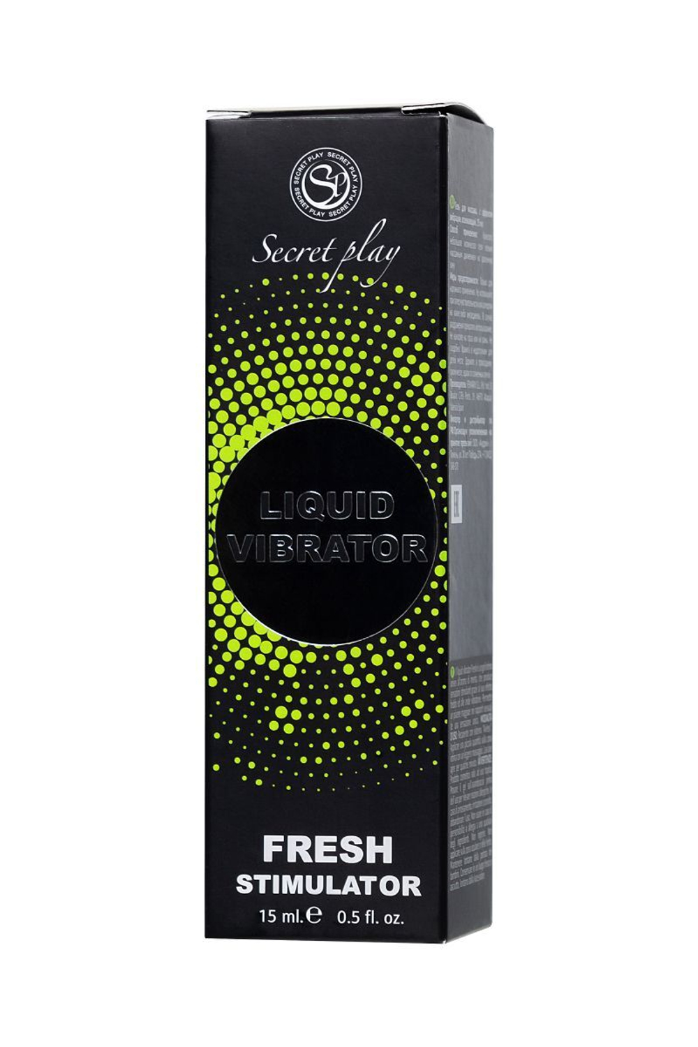 Освежающий гель с эффектом вибрации Liquid Vibrator Fresh Stimulator - 15 мл.