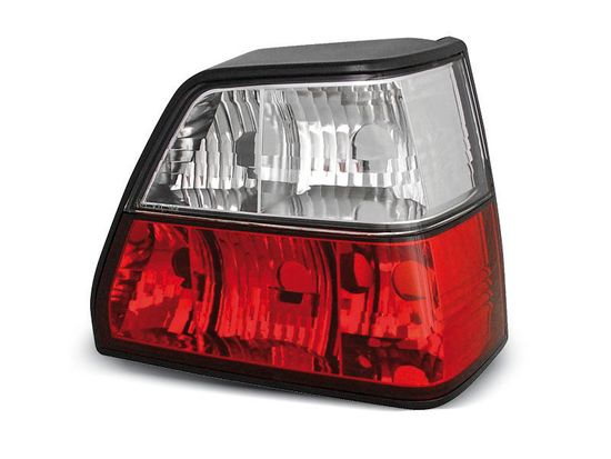 Задние фонари VW Golf 2 red white