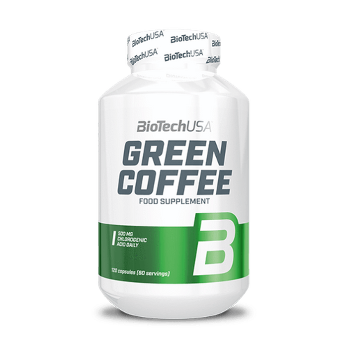 Зеленый кофе, Green Coffee, BioTechUSA, 120 капсул