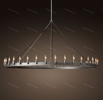 replica  CAMINO VINTAGE CANDELABRA ROUND Restoration Hardware
