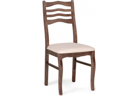 Стул деревянный Woodville Амадиу бежевый, орех