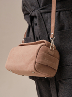 Замшевая сумка Solea DBR 31365 капучино
