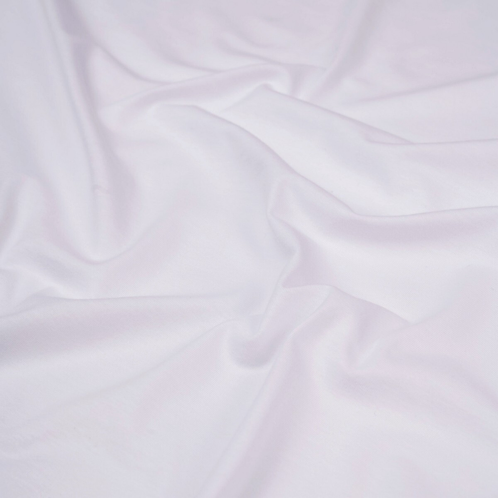 Кулирная гладь, 100% хлопок, 150 гр/м2, белый (0068)