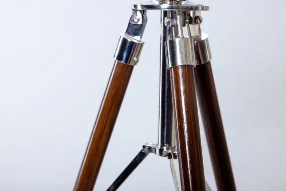 Бинокль декоративный серебро