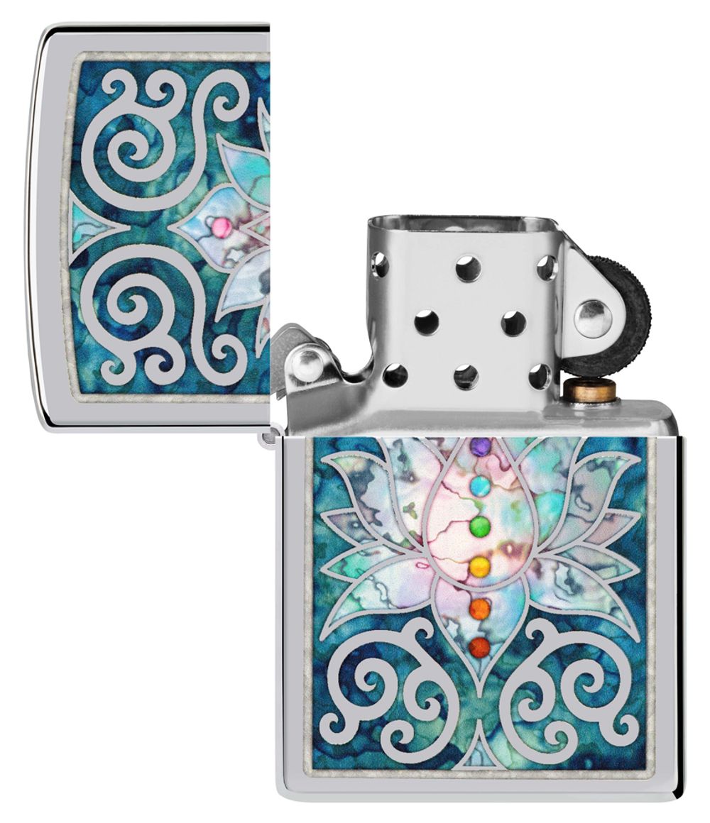 Зажигалка Zippo Lotus Flower (48592) 4