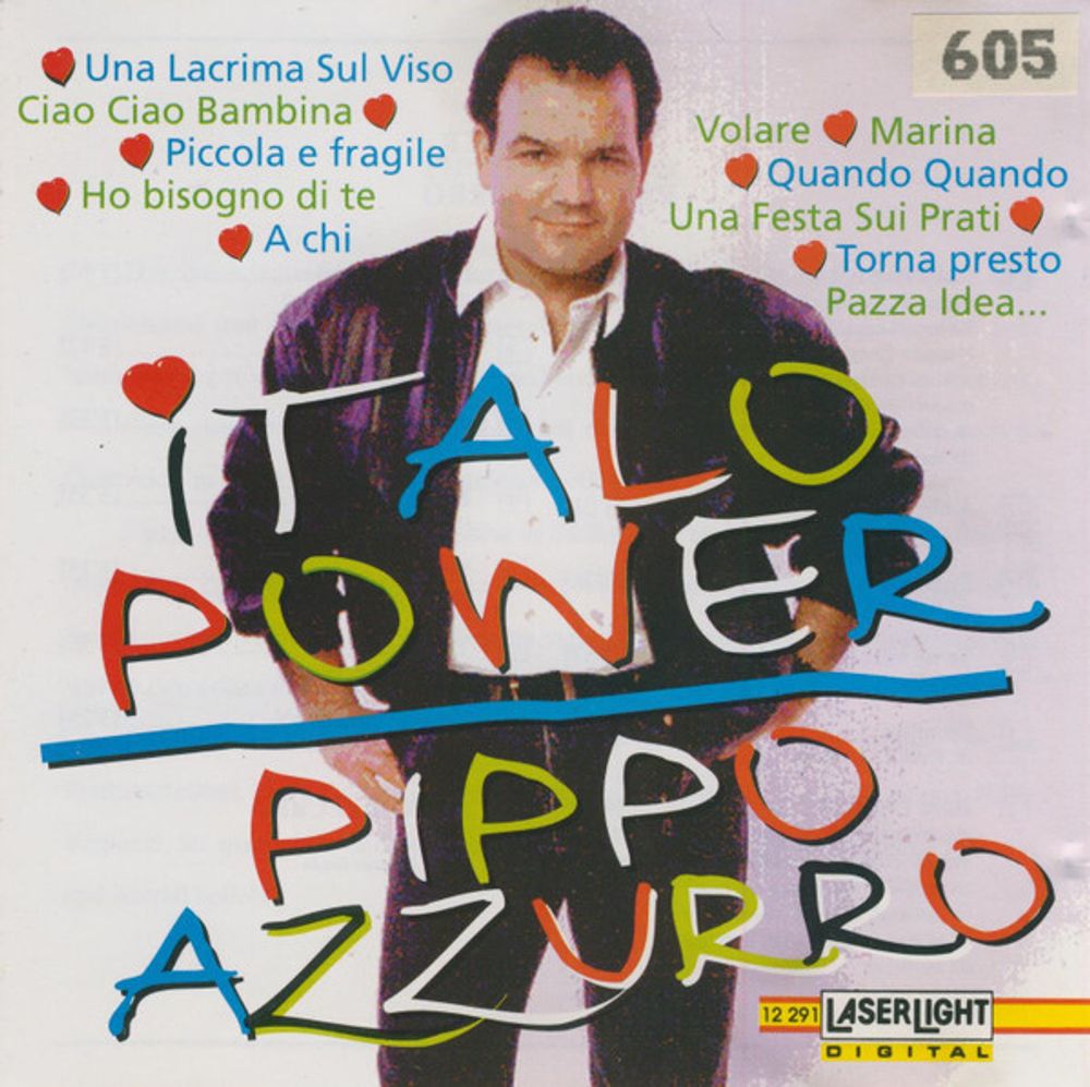 CD: Pippo Azzurro — «Italo Power» (1994)