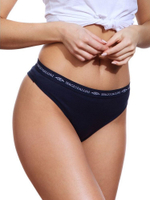 Набор из 3 хлопковых разноцветных трусиков-танга (Размер: XL) (Цвет: разноцветный)