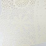 Скатерть круглая 150см CROCHET 60" бежевая