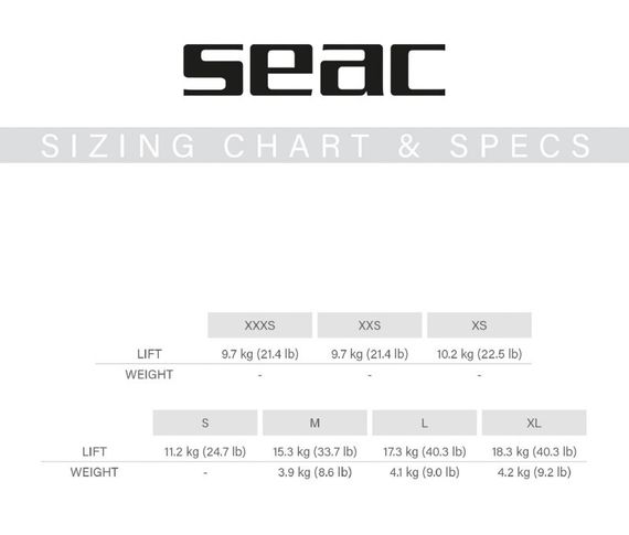 Жилет-компенсатор BCD Seac Club