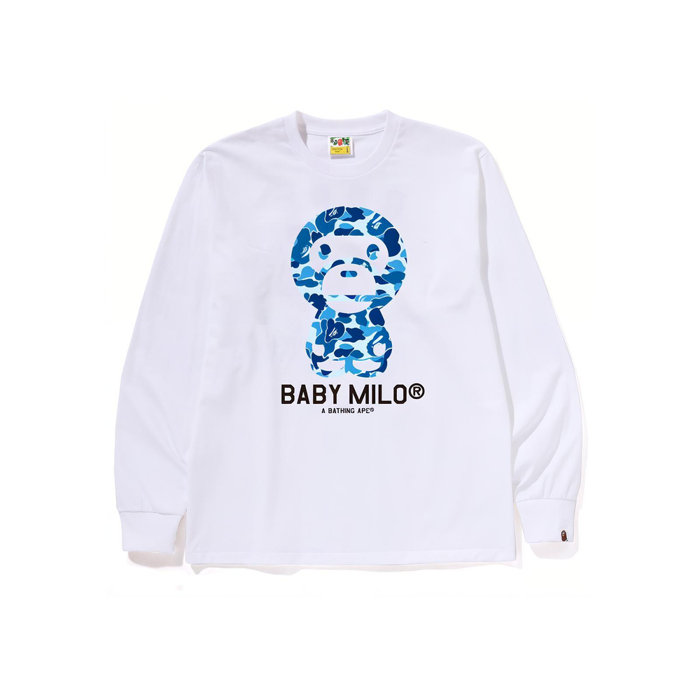A Bathing Ape Bathing Ape Abc Camo Baby Milo Лонгслив Tee