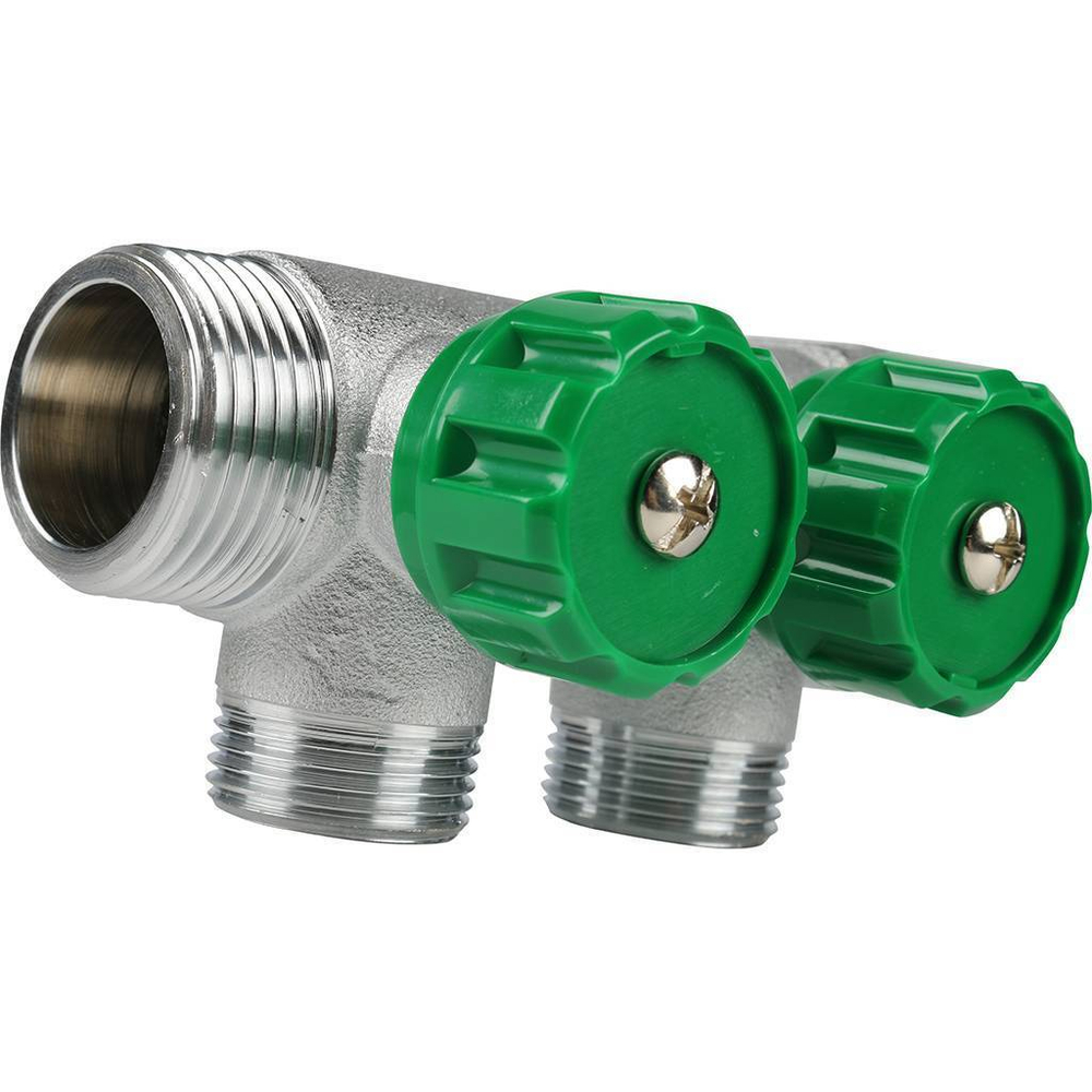 Коллектор FAR  рег. 1" 2 отв. 3/4" для соединений Eurokonus