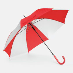 Зонтик- трость DISCO & DANCE Чёрный/Красный