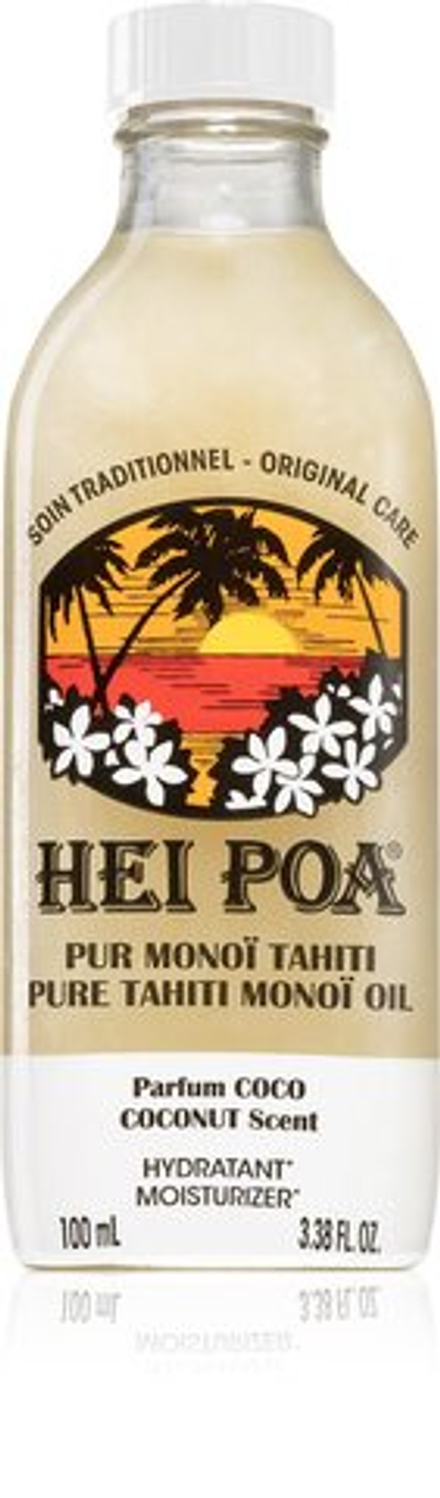 Hei Poa Pure Tahiti Monoï Oil Coconut - многофункциональное масло для тела и волос /   100  ml  / GTIN 3394021000543