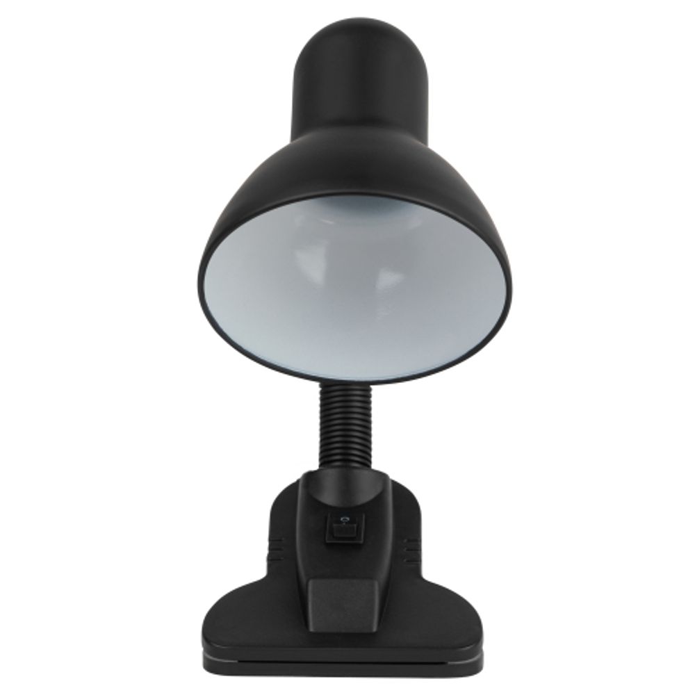 Настольный светильник ЭРА N-212-E27-40W-BK на прищепке черный