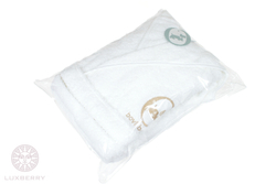 Халат детский с капюшоном Собачки от Luxberry