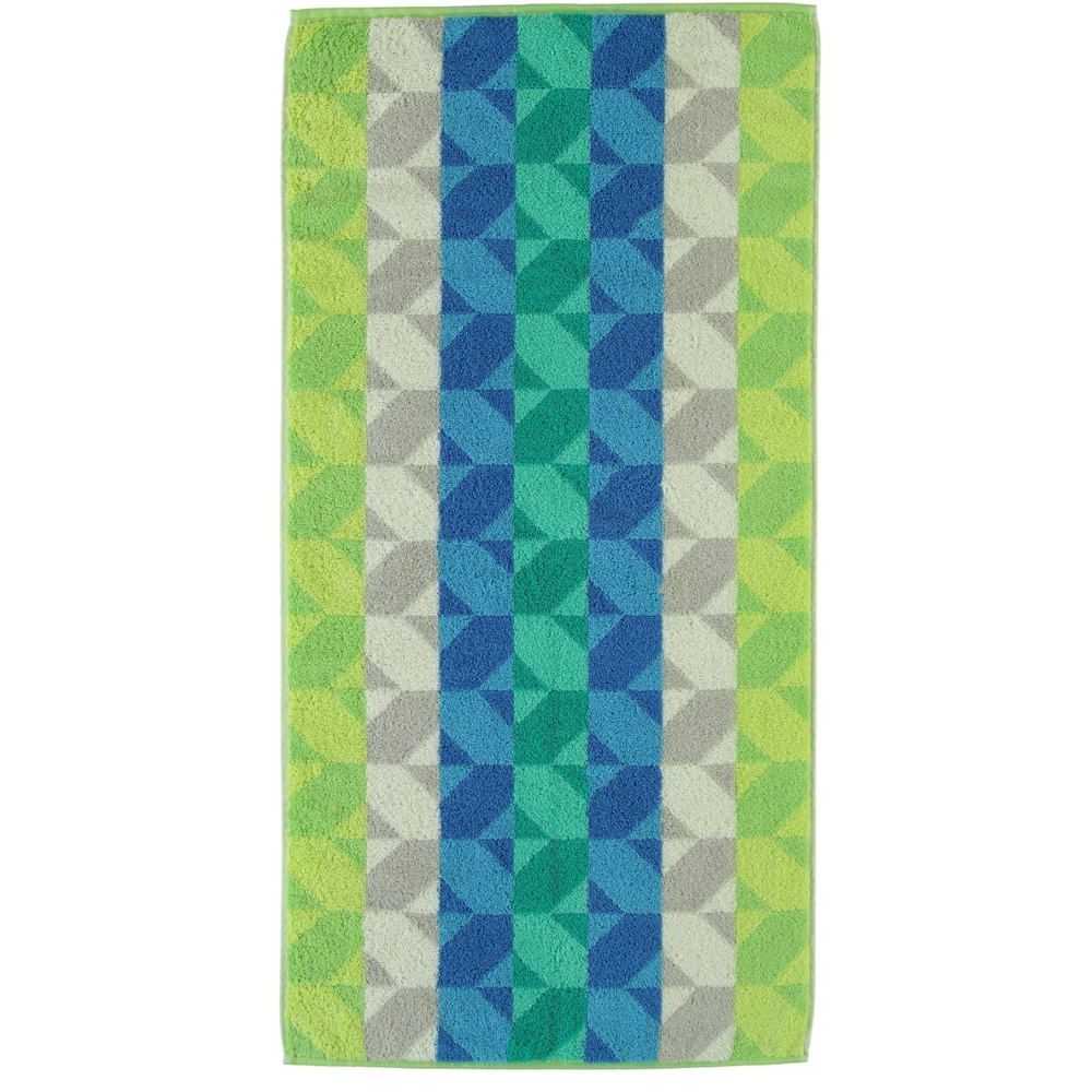 Полотенце 70х140 Cawo Kristall Jacquard 519 лимонное