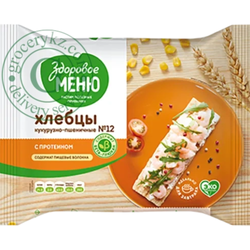 Хлебцы Здоровое Меню пшенично-ржаные № 11 90 гр