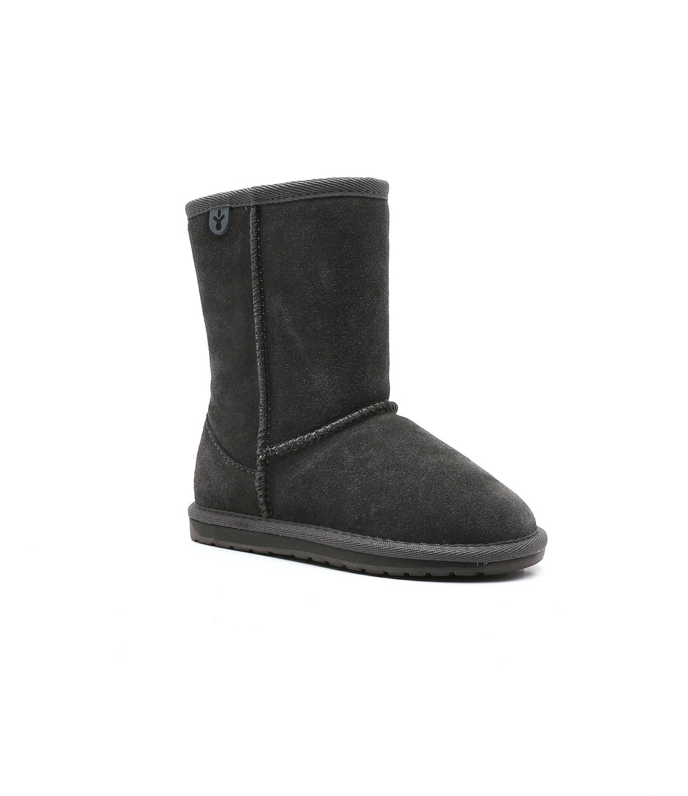 Кожаные угги wallaby lo EMU Australia - графитовый(K10102)
